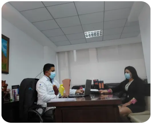 Consulta externa en el Centro Médico Cardiorenal