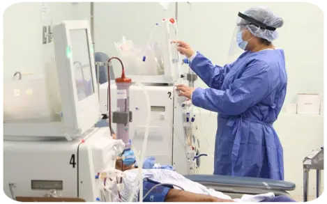 Procedimiento para hemodiálisis